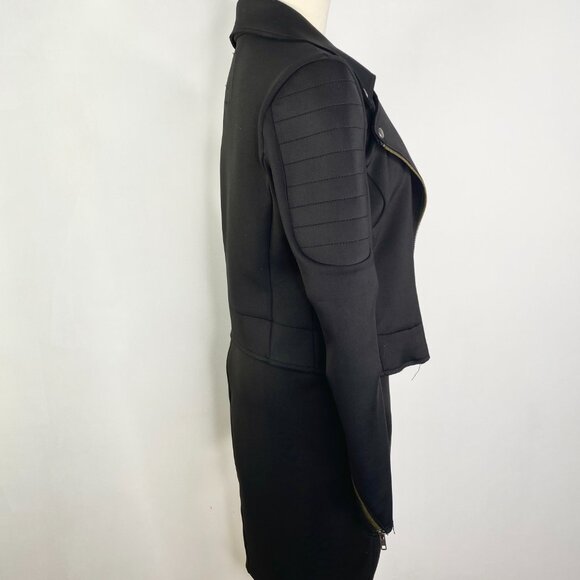 Guess - Black Moto Jacket + Skirt - Picture 6 of 13